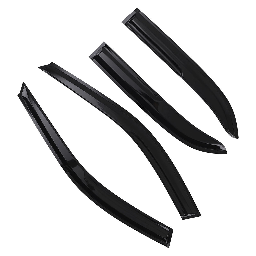 Set of 4 Window Visor Vent Rain Guards for Honda Accord (1998–2002)