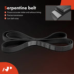 3X Serpentine Belt Drive Component Kit for Cadillac DeVille Seville (2002-2005)
