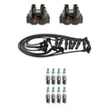 Set of 2 Ignition Coils & 8 Iridium Spark Plugs for Ford 4.6L V8