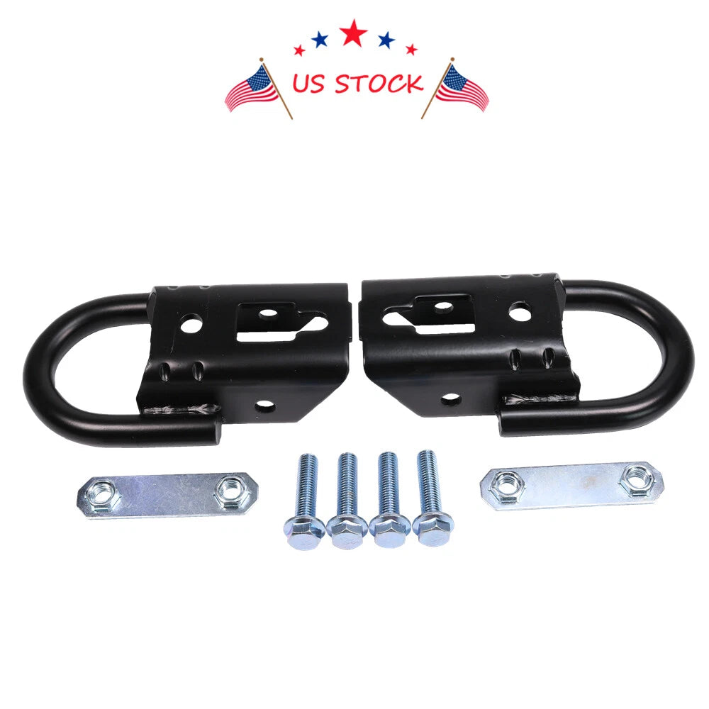 2X Front Heavy Duty Tow Hooks Kit for Ford F-150 (2009–2021)