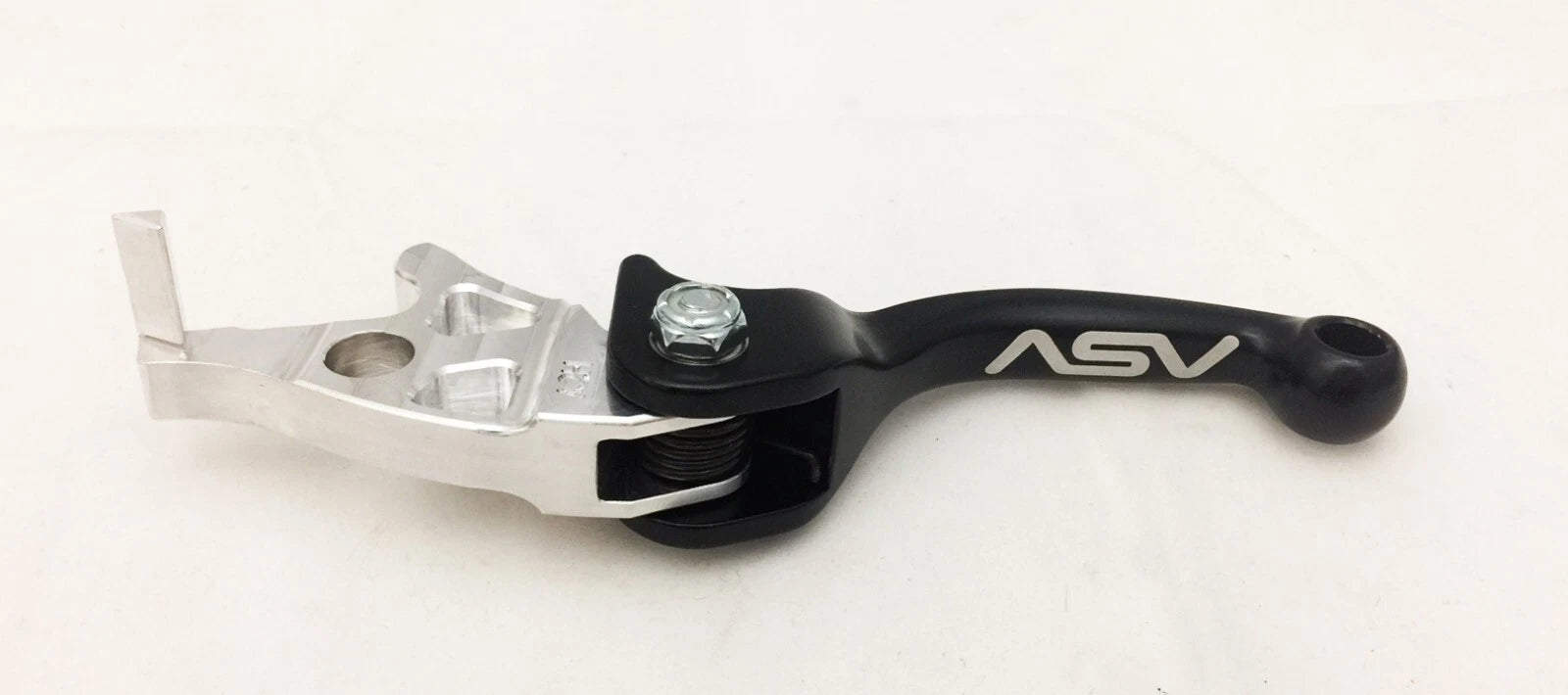 ASV F3 Shorty Black Front Brake Clutch Perch Levers for Honda TRX 700XX (2008–2009)