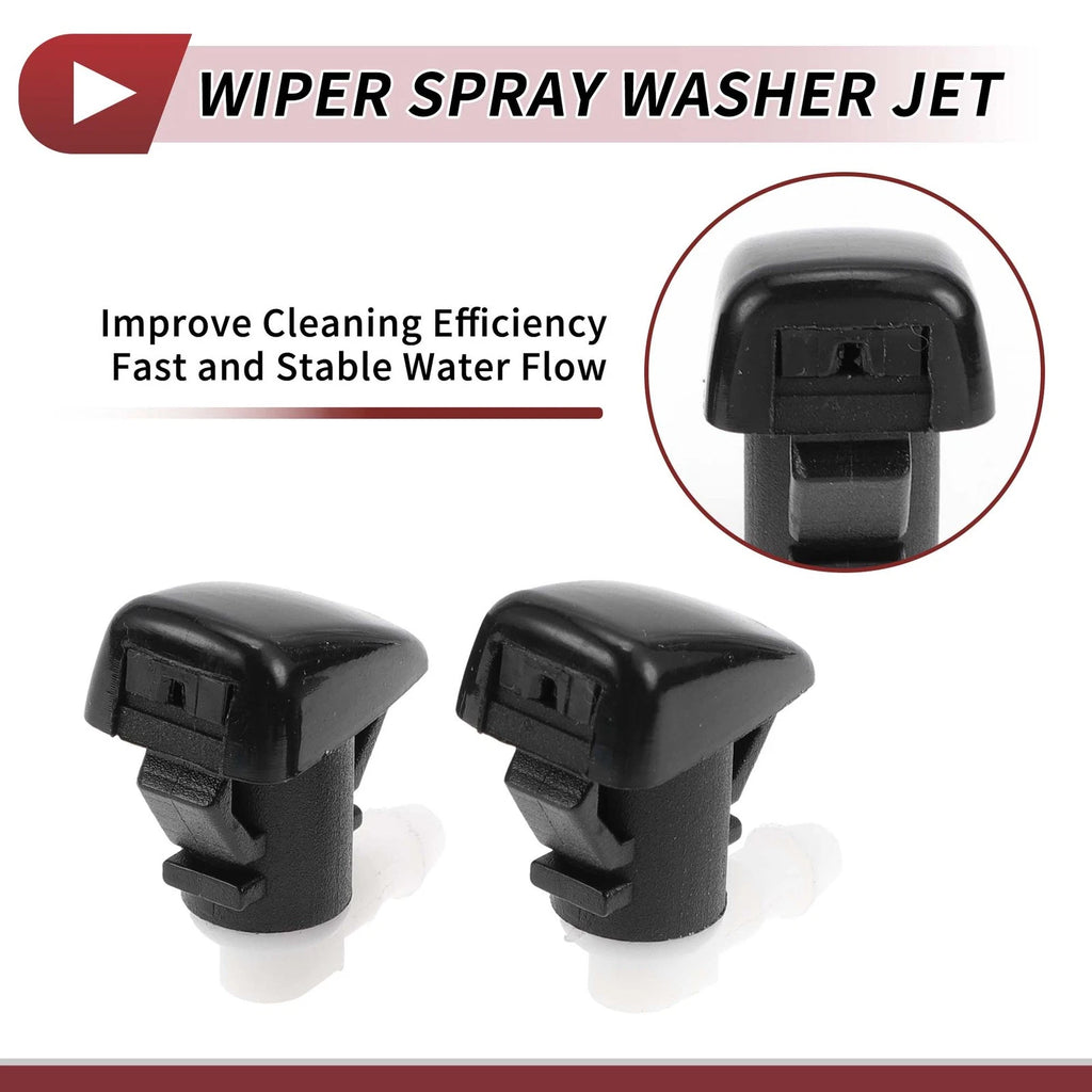Set of 2 Windshield Washer Nozzles for Cadillac SRX (No. 25823361)
