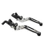 CNC Silver Extendable Brake Clutch Levers for STREET TWIN THRUXTON/StreetCup