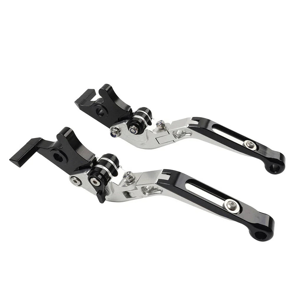 CNC Silver Extendable Brake Clutch Levers for STREET TWIN THRUXTON/StreetCup