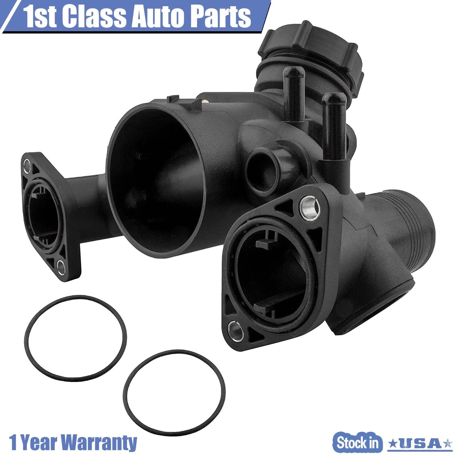 Thermostat Coolant Housing for Ford Thunderbird Lincoln LS (2003–2006) [3W4Z8548AD]