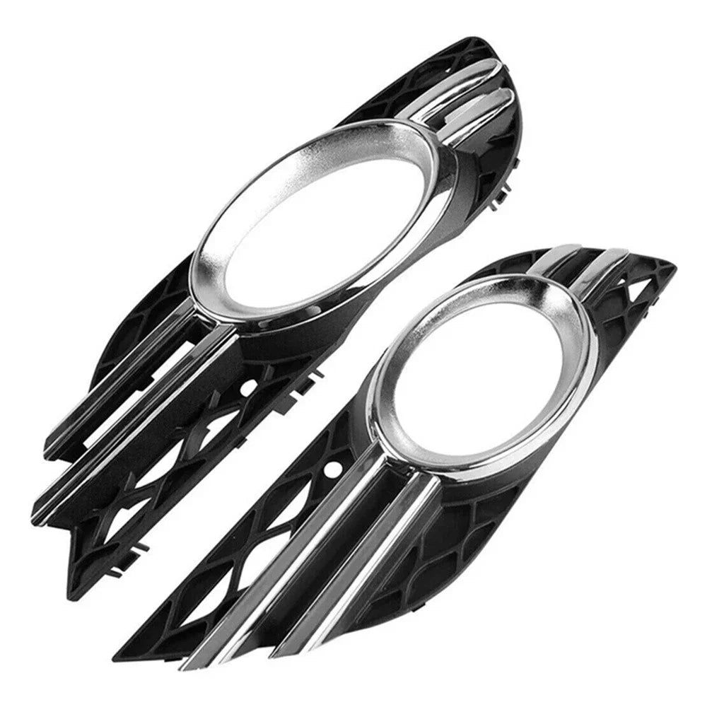 Front Fog Light Bumper Grill Trim Cover for Mercedes-Benz W211 (2003-2009)