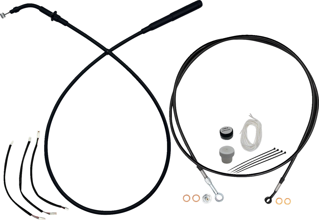 EZ Install Kit for Harley Davidson (11" Handlebars, Upper Clutch)