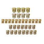35PC Tube Brake Line Fitting Nuts Kit for Inverted Flares (Universal)