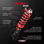 Stabber Coilovers 24 Way Damper Suspension Kit for Honda Civic (2012–2015)