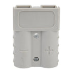Forklift Battery Connector Socket 48x37mmx16mm Copper Silver