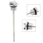 CNC Engine Oil Dipstick Silver for Lifan YX 125cc 140cc Pit Dirt Bike