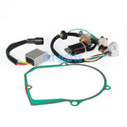 Stator Coil & Regulator with Gasket for Yamaha YFM80 Badger 80 (1997–2002) / Grizzly 80 (2005–2008)