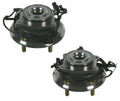 Set of 2 Rear Wheel Bearing and Hub Assemblies for Dodge Journey (2009–2018)