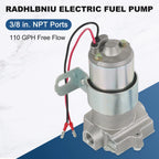 Low Pressure Electric Fuel Pump for Gasoline Carburetor (2013–2014)