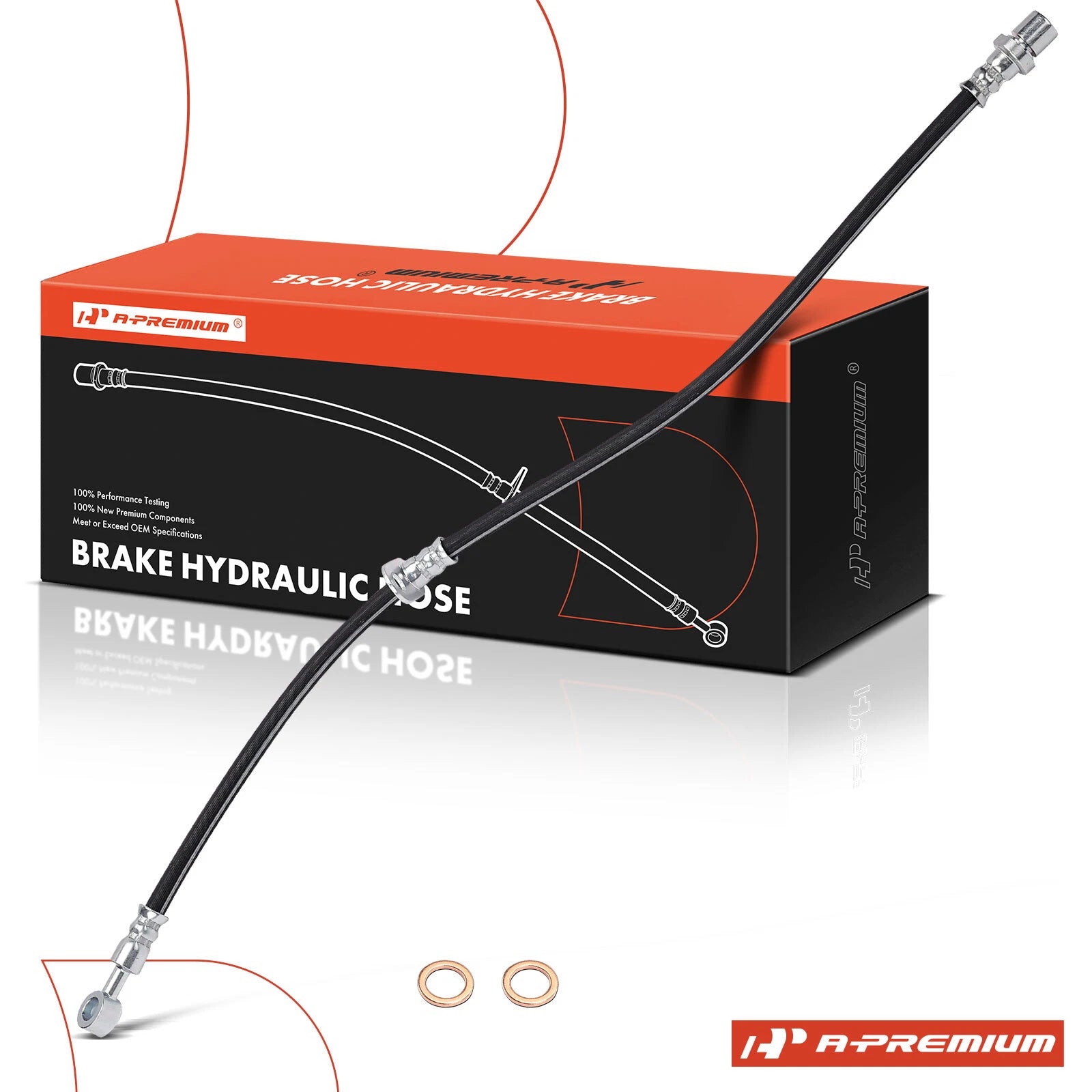 Front Left Brake Hydraulic Hose for Subaru Tribeca (2008–2014)
