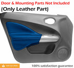 Front Insert Door Panel Cover Leather for Nissan Juke (2011–2017) Blue