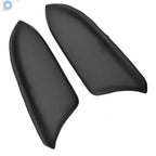 Set of 2 Door Panel Armrests for Honda Accord Sedan (2008–2012) Leather Black