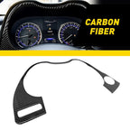 Real Carbon Fiber Dashboard Instrument Panel Cover for Infiniti Q50 Q60 (2014–2020)