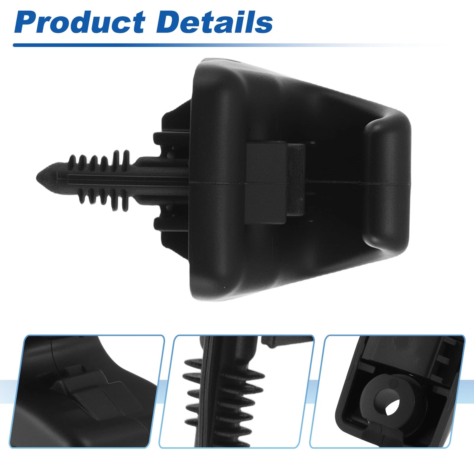Sun Visor Clip for Hyundai Elantra (2011–2017) Black 85235-3X000TX
