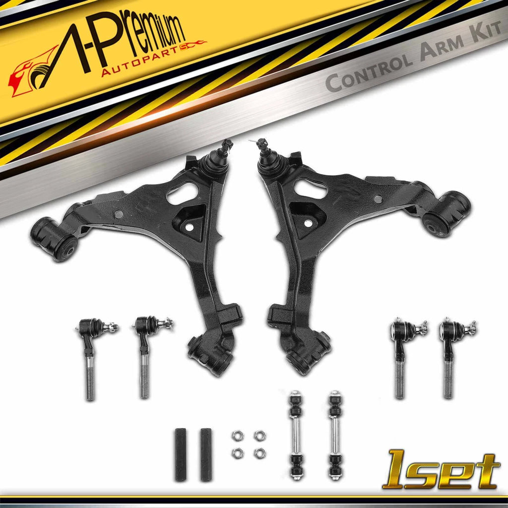 10x Front Control Arm with Ball Joint for Ford F-150 (1997–2003) F-250 (1997–1999)