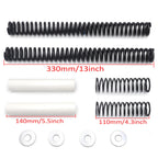 Set of Drop-In Fork Lowering Kit for Harley Softail 41mm (1994–2003) Touring (2006–2013)