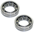 Set of 2 Rear Inner Wheel Bearings for Buick Roadmaster, Dodge B200 (RWD)