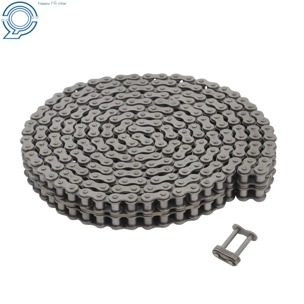 #40-2 Duplex Chain for Industrial Use (10 Feet Long)