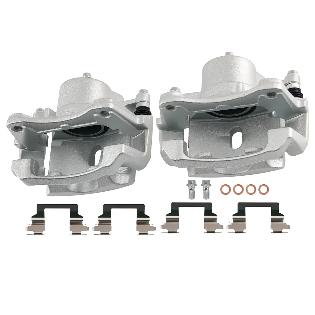 Set of 2 Front Left & Right Disc Brake Calipers for Pontiac G6/Solstice (2005–2010)