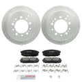 Bosch QuietCast Rear Rotors & Ceramic Disc Brake Pad Kit for Land Cruiser LX570 (2008–2021)