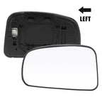Driver Side Heated Mirror Glass with Backing Plate for Nissan Tiida (2007–2012)