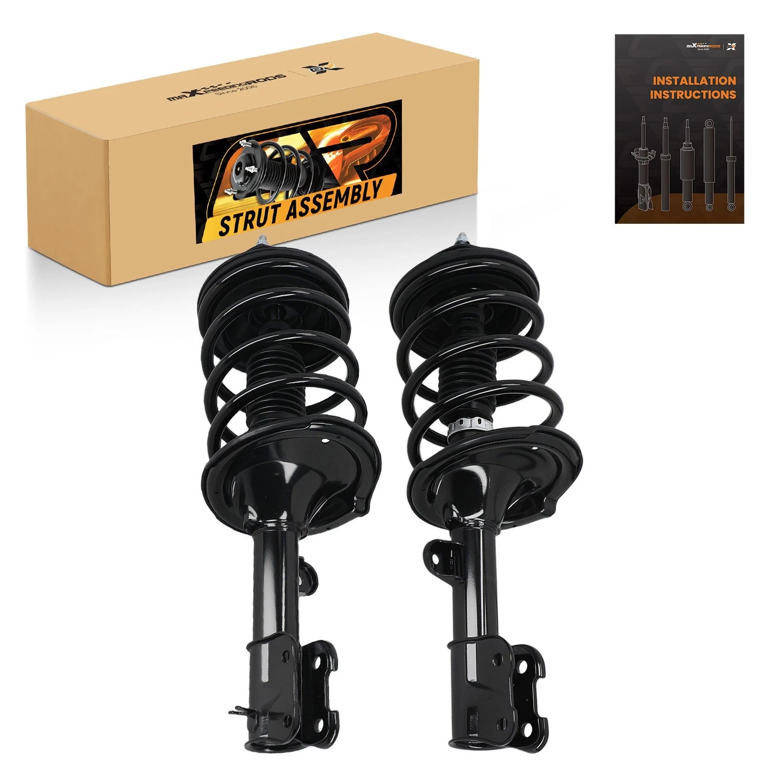 Front Strut Shock Coil Springs Assembly for Hyundai Santa Fe (2007–2009) AWD/RWD