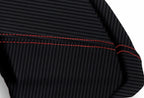 Console Lid Armrest Cover for Toyota 4Runner (2003–2009) Carbon Fiber Red Stitch