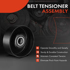 Drive Belt Tensioner Pulley for Ford F-250 F-350 (2000–2023)