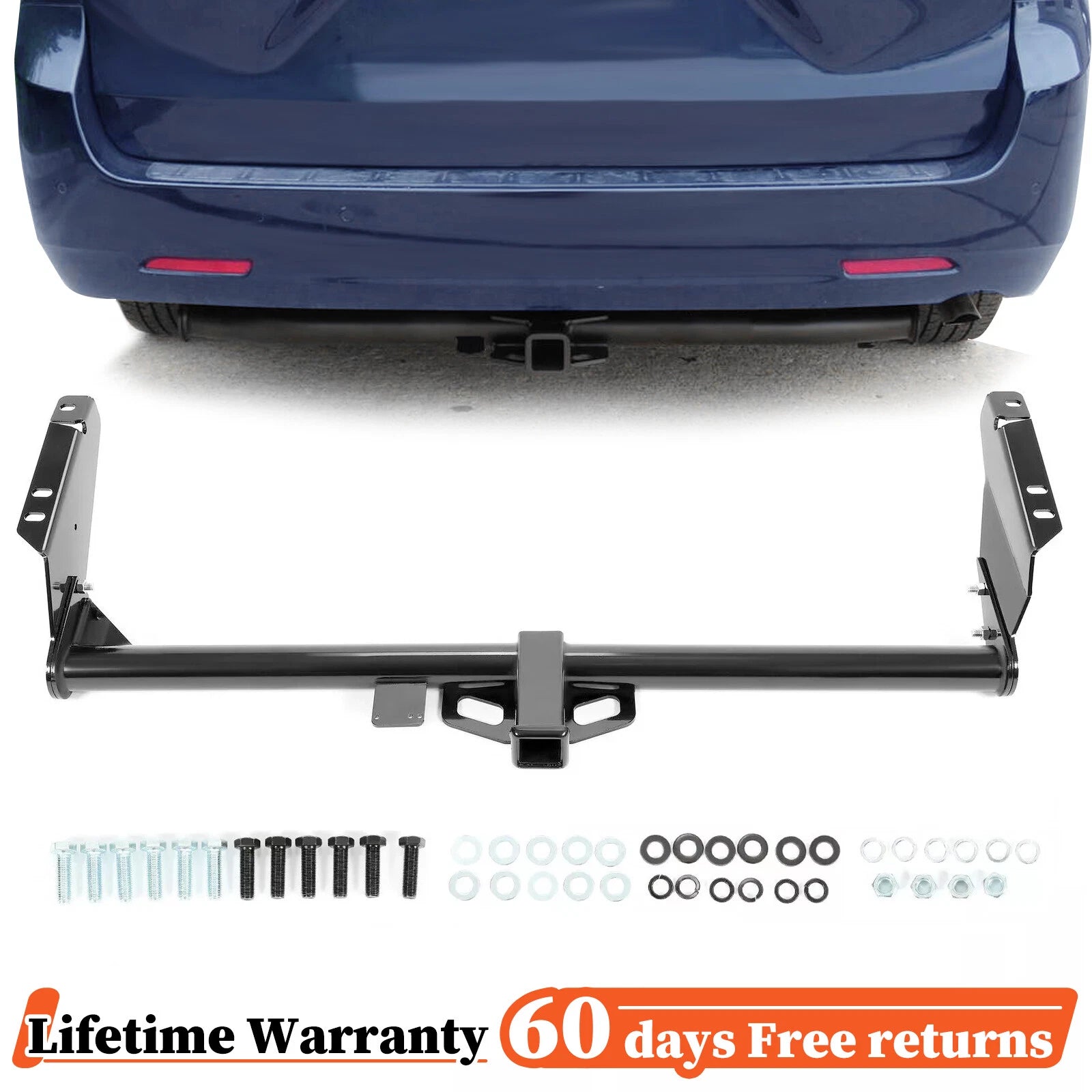 Class 3 Trailer Hitch Receiver 2" for Toyota Sienna (2004–2020)