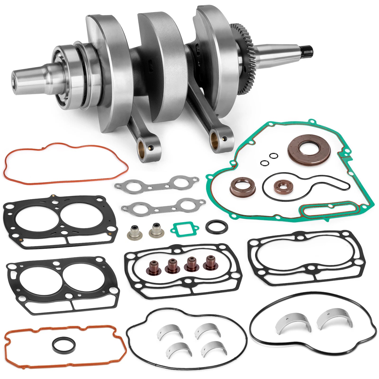 Crankshaft & Gasket Seal Rebuild Kit for Polaris RZR 800/4, 800/S (2008–2014)