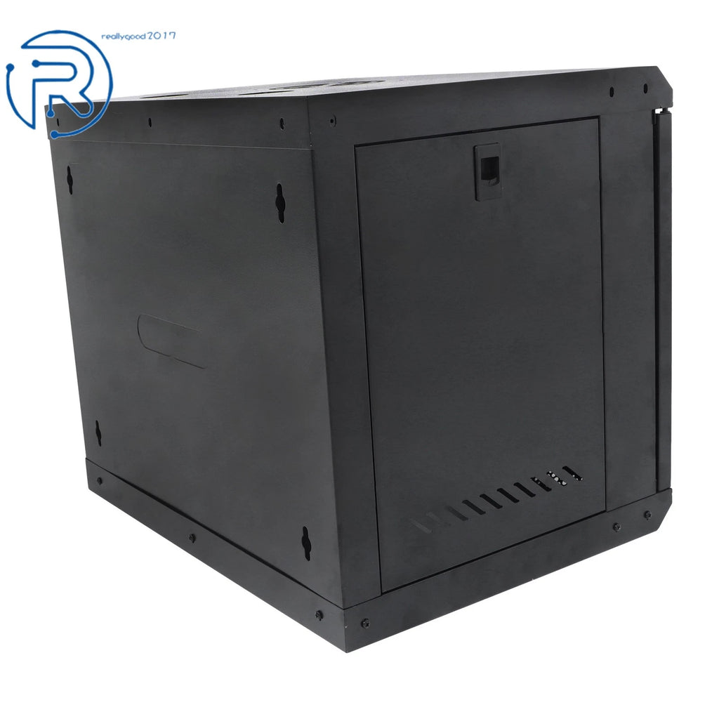 9U Server Rack Enclosure for Wall Mount Network (15.5" Depth)