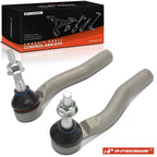 2X Front Outer Tie Rods for Chevy Silverado 1500 GMC Sierra 1500 (2019–2023)