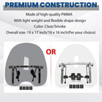 Windshield for Harley Dyna Softail Road King