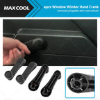 Set of 4 Universal Manual Window Cranks for Car Truck SUV