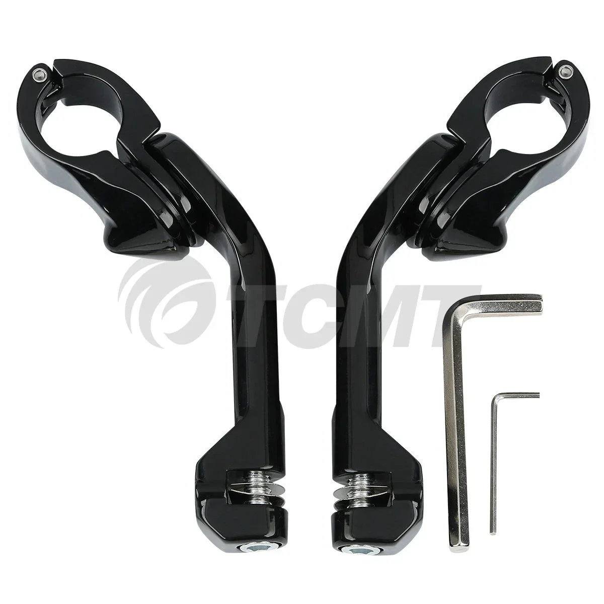 1.25" Engine Guard Foot Peg Mount for Harley/Honda/Kawasaki