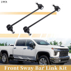 2X Front Stabilizer Sway Bar Link for Chevrolet Aveo/Aveo5 (2004–2011)