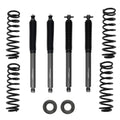 4 Inch Lift Kit for Jeep Wrangler JK Unlimited 2007-2010, 2017-2018