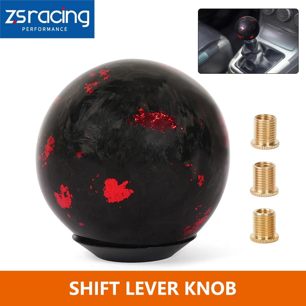 Forged Carbon Fiber Manual Gear Shift Knob for Universal Fit (MT)
