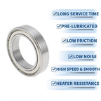 6908ZZ Deep Groove Ball Bearing for Scooter Skateboard Wheel (P4)