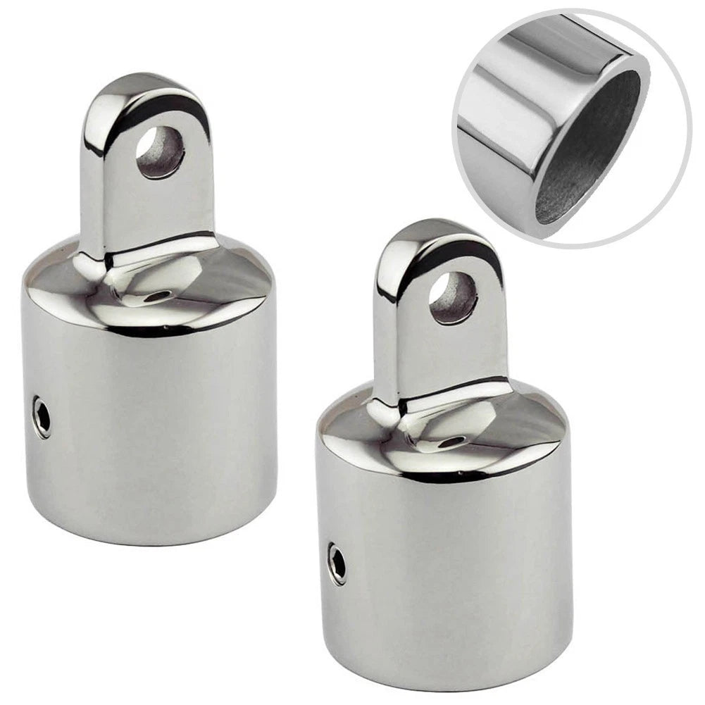 Boat Canopy Eye End Cap 20mm for Kayaking Canoeing (316 Stainless Steel)