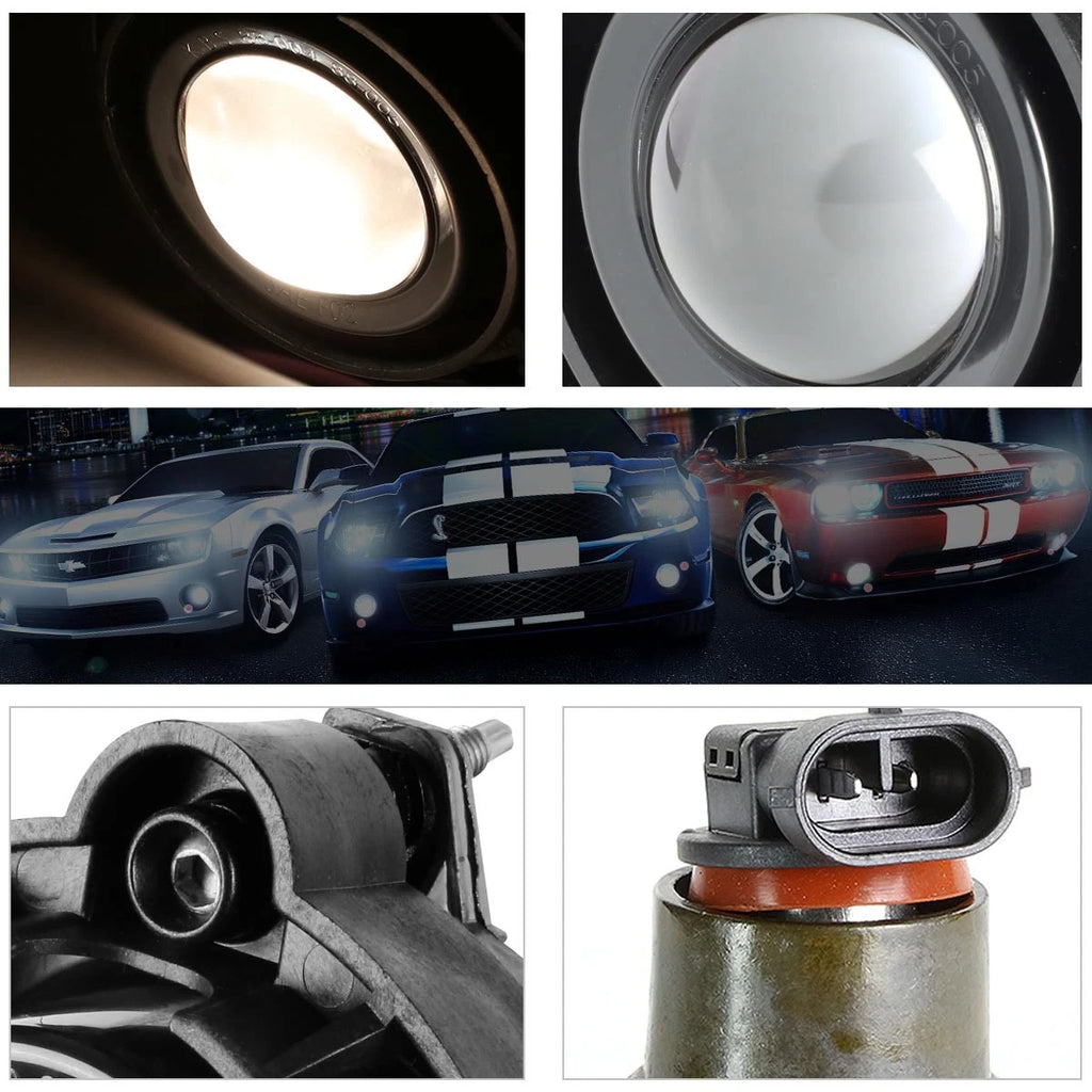 Set of 2 Fog Lights for Chevy Cobalt/GMC Canyon (2005–2010)
