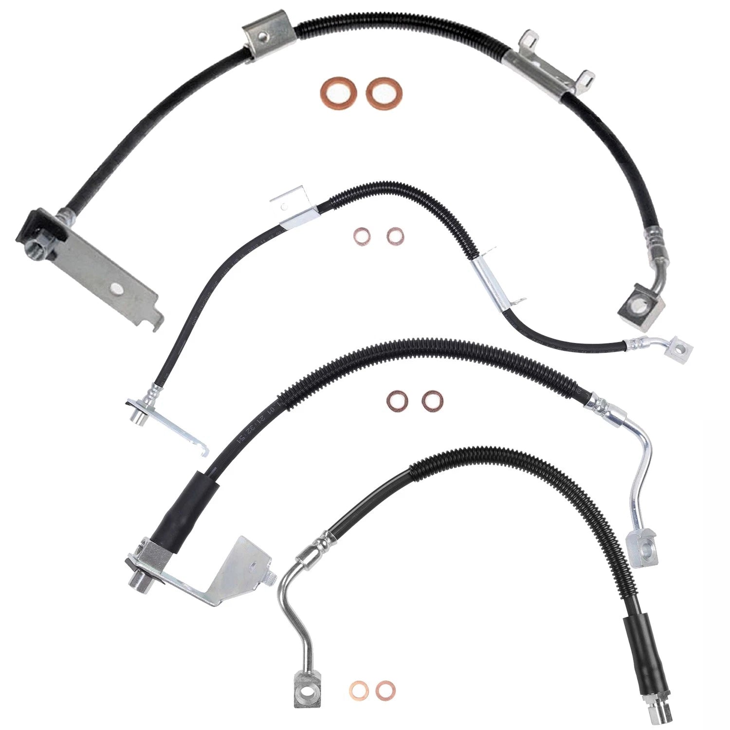 Sunsong 4X Brake Hydraulic Hose Kit for Express 1500 (2004)