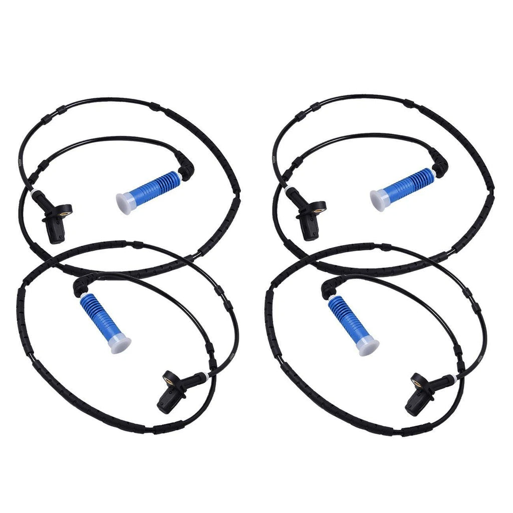 Set of 4 ABS Wheel Speed Sensors for BMW E46 (1998-2006)