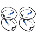 Set of 4 ABS Wheel Speed Sensors for BMW E46 (1998-2006)