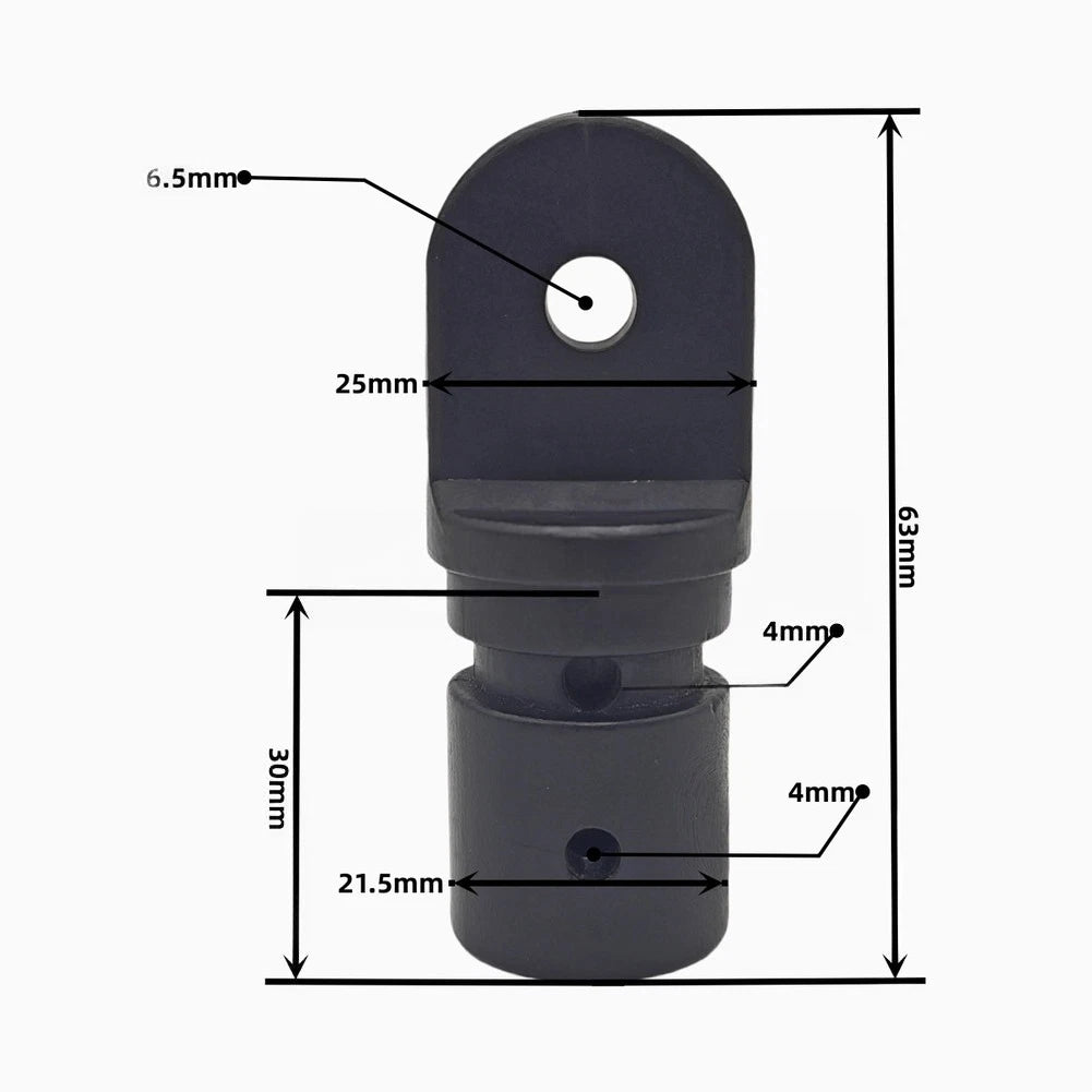 10X Plastic Insert Eye End Cap for Bimini Top 1 Inch Tube